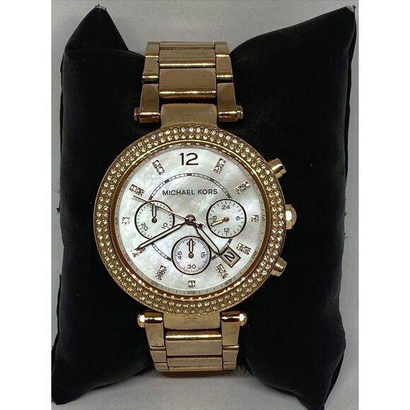 Michael Kors MK5491 Women's Stainless Steel Analog Dial Quartz Wrist Watch WO302 - Picture 1 of 12